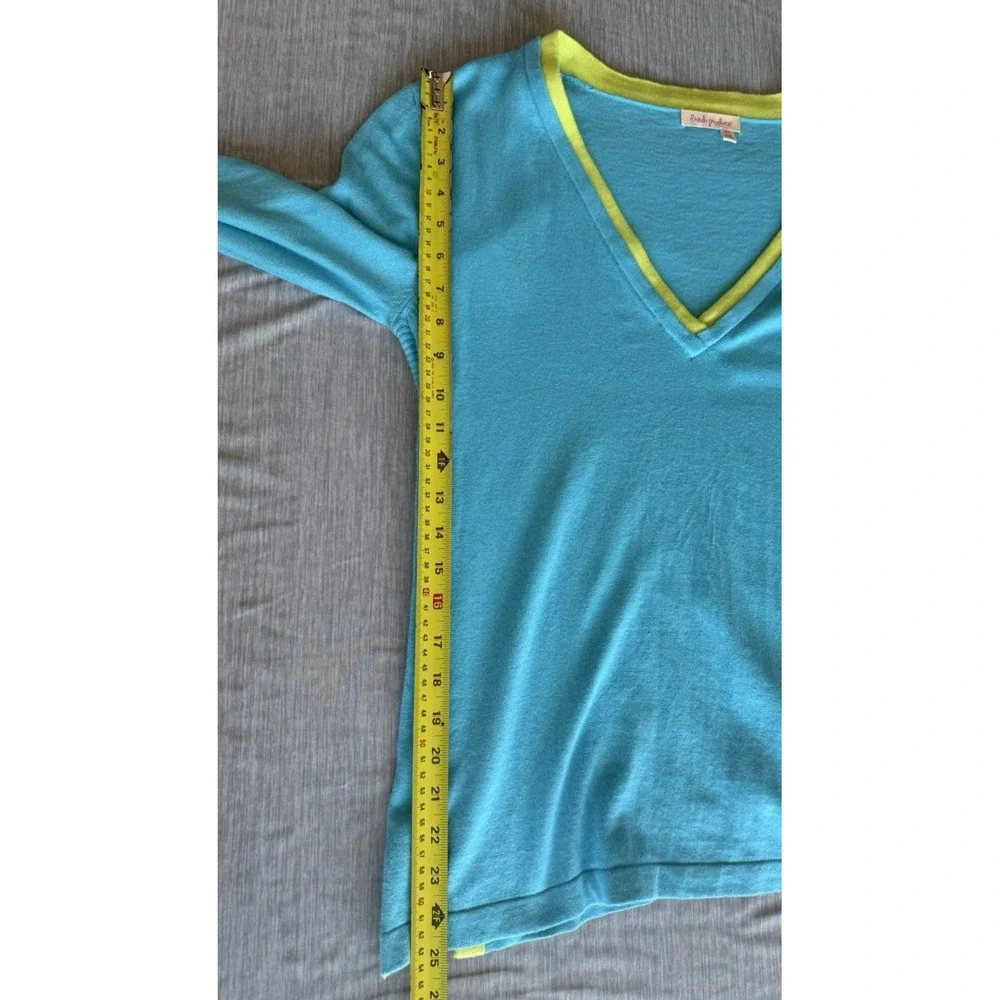 Lot 2 Fresh Produce Womens V Neck Tunic Sweater Size L Casual Comfort Lightweigh - Picture 9 of 16